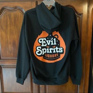 Wicked Clothes Evil Spirits Liquors Hoodie